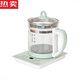 拓進(jìn)日本進(jìn)口品質(zhì)智能款養生壺多功能1.8L泡茶煎藥壺智能玻璃耐高溫加 養生壺+不銹鋼304濾網(wǎng)/淺綠色
