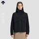 迪桑特 DUALIS都市通勤 女士 vertex防風(fēng)防潑水 梭織上衣 外套 BK-BLACK L （170/88A)