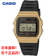 卡西歐【日本直郵】卡西歐CASIO手表f91wm本拉登同款-3A海外版金屬綠中 金色(WM-9A) 日本直郵