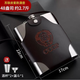 雙立人（ZWILLING）德國雙立人不銹鋼隨身酒壺套裝戶外便攜式酒壺扁酒瓶酒具套裝 304 2.7斤普通皮套送酒杯漏斗 1350ml