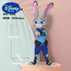 Disney超大兔子積木瘋狂動(dòng)物城拼裝玩具高難度男女孩朱迪拼圖生日禮物 巨大款1.15米朱迪兔子 【送積木