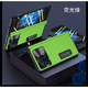 維尚豐適用VIVO xfold+手機殼折疊屏防摔真皮時(shí)尚保護皮套vivo xFold二合一中軸鉸鏈磁吸帶指紋解鎖支架 【熒光綠】防窺前后殼 前殼帶孔指紋解鎖 vivo X Fold＋