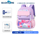 Back care小學(xué)生護(hù)脊減負(fù)書包1到3年級(jí)男女生兒童雙肩包背包/B25-161B