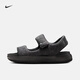 耐克（NIKE）官方女子魔術(shù)貼涼鞋夏季新款易穿脫支撐抓地 CALM HJ9000 002黑/金屬銀/黑 38