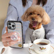 PopSockets【上菜了·手機(jī)殼】泡泡騷xGula聯(lián)名手機(jī)保護(hù)防摔蘋果16 ProMax手機(jī)保護(hù)套MAGSAFE磁吸生態(tài)手機(jī)殼 粉藍(lán)格紋 iPhone 15 Pro Max
