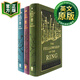 指環(huán)王3冊 英文原版小說(shuō) The Lord Of The Rings 金/銀/銅箔封面精裝版 魔戒三部曲 J. R. R. Tolkien 英文版