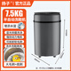 揚子半自動(dòng)洗鞋機家用小型迷你洗脫一體專(zhuān)業(yè)刷鞋機可拆卸毛刷可脫水甩干宿舍租房懶人洗衣洗襪刷鞋神器 7.5KG灰色升級加厚【大毛刷+底刷】