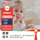 努比（Nuby）嬰兒輔食勺三階段硅膠魔術(shù)寶寶訓(xùn)練沾勺兒童輔食餐勺3支 綠紅藍三支裝