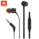 JBLT110有線(xiàn)耳機入耳式重低音線(xiàn)控聽(tīng)歌運動(dòng)手機電腦通用音樂(lè )耳塞 黑色單機