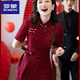 羅蒙（ROMON）喜婆婆婚宴裝結(jié)婚洋氣媽媽紅色改良旗袍氣質(zhì)禮服連衣裙女2025新款 酒紅色 2XL 建議115-130斤