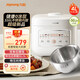 九陽(yáng)（Joyoung）電飯煲健康0涂層316L不銹鋼內膽輕食低糖飯4L大容量彩屏雙NTC精準控溫24小時(shí)預約40F5001L微壓 【重磅新品】0涂層+316L不銹鋼+低糖飯 4L