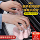 SOLO鋼琴練習琴神器手型矯正器兒童訓練器防折指力器專用指法輔助專業(yè) 鋼琴指法練習器一對（蜜糖粉） 防滑硅膠底座初學者必備老師推薦