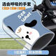 勛貍粑2025新款電動(dòng)車防曬手把套夏季電瓶摩托車手套遮陽(yáng)防水擋風(fēng)車把套 藍(lán)色小狗【升級(jí)大手套】防曬透氣 均碼