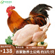 云依禾農(nóng)莊 土雞公雞農(nóng)家散養(yǎng)新鮮宰殺雞柴雞童子雞 整雞 1.5kg/只 整只裝