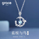 Grace Girl藍(lán)桉與釋懷鳥項(xiàng)鏈女輕奢鎖骨鏈2025新款七夕情人節(jié)生日禮物送女友 藍(lán)桉與釋懷鳥項(xiàng)鏈-本地倉