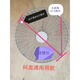 適用于空調網(wǎng)罩外機網(wǎng)罩網(wǎng)罩格力網(wǎng)罩 科龍1.5匹通用款47X47厘米需要螺絲固定