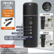 XMSJ車(chē)載燒水壺12v24v小車(chē)貨車(chē)通用電熱水杯車(chē)用加熱保溫杯車(chē)內燒水器 500ml黑色【12v24v車(chē)用】+USB保
