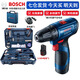 博世（BOSCH）鋰電充電式電鉆GSR 120-Li手電鉆螺絲刀起子機(jī)電動(dòng)工具 【進(jìn)口單電】+博世工具箱108件套