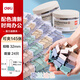 得力(deli)24只32mm中號莫蘭迪色時尚長尾票夾  升級新配色 24只/筒 8553A