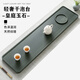 石間說(shuō)皇庭玉輕奢石頭高檔泡茶盤(pán)烏金石可定制簡(jiǎn)約辦公室干泡茶托盤(pán)茶臺 60*16*2CM