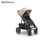 UPPAbabyVISTA V3高景觀(guān)嬰兒車(chē)可坐可躺 寶寶嬰兒手推車(chē) 燕麥灰-不含睡籃