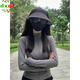 DXOT防曬衣女款2025夏季新款薄款透氣修身顯瘦防曬服開衫外套休閑百搭 灰色 M 建議 80-100斤