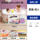 VOUTDO.ING嬰兒游泳桶寶寶洗泡澡盆可折疊免安裝新生兒可用兒童家用 恐龍泳池120cm【基礎套餐】
