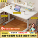 湯凱頤青少年學(xué)習桌初中高中學(xué)生書(shū)桌家用手搖升降電腦桌寫(xiě)字桌大白桌子 1.5加厚·桌面書(shū)架-升級置物 100*60*(59—82)cm