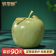 銅掌柜全銅蘋(píng)果擺件吉祥蘋(píng)果家居桌面裝飾品仿真平安果新年禮物  全銅彩繪《青色蘋(píng)果》