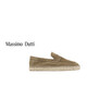 Massimo Dutti秋季新品2025男鞋簡(jiǎn)約通勤風(fēng)寬絆帶麻底鞋漁夫鞋平底鞋12906551 褐色 40 (260/94)