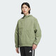 阿迪達(dá)斯 （adidas）男子運(yùn)動(dòng)休閑夾克外套JZ8403 綠色  XL 