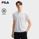 FILA 斐樂官方領(lǐng)航POLO短袖t恤2025年夏季時(shí)尚休閑涼感上衣男子針織衫