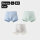 蕉內小特護301C兒童內褲A類(lèi)男女童平三角7A抗菌棉襠透氣親膚高彈3件裝
