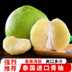 京鮮鯤泰國(guó)青柚泰柚柚子蜜柚時(shí)令柚子新鮮白心青皮蜜柚子 凈重3.8斤 -4.5斤 精選2枚