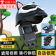 頑鍵俠手機(jī)支架電瓶摩托車電動(dòng)車自行車配件外賣導(dǎo)航騎行神器遮陽擋雨防震固定支架 黑貓耳頭盔丨后視鏡款 丨真的很值