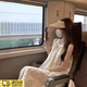 羽雅曼掛脖連衣裙純欲海邊沙灘裙2025夏季度假風(fēng)裙子女士長裙仙氣吊帶裙 掛脖繡花無袖長裙【杏色】 L 【建議105-115斤】