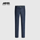 MEYER德國邁雅 春夏牛仔褲男柔軟高彈中高腰直筒商務(wù)男褲14167-MONZA-C 藍色-17 50