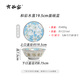 有谷窯和彩木蓮湯碗飯碗食堂打飯用飯碗家用一人一碗陶瓷泡面碗飯碗家用 和彩木蓮19.5cm面碗 藍