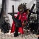匯智之城但丁cos服全套邊獄巴士公司二次元人物角色扮演服Cosplay服裝 但丁cos服＋頭套＋鞋子＋道具 XXL