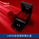 timebetter天然黃水晶銀耳釘925銀耳環(huán)小眾高級感簡約六爪送證書生日禮物 套1/銀耳釘+玫瑰禮盒 925銀材質(zhì)