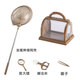 戶(hù)外探索兒童昆蟲(chóng)收集器小學(xué)生幼兒園捕蟲(chóng)玩具蝴蝶撈魚(yú)早教觀(guān)察盒 大號觀(guān)察籠咖色+網(wǎng)兜+捕蟲(chóng)夾+放