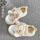 墨瑤韓系蝴蝶結(jié)板鞋女款2025新款春秋百搭chic鞋子面包鞋厚底小白鞋女 黃蘭色 36