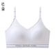 已朵少女運(yùn)動內(nèi)衣女大童初中生小學(xué)生發(fā)育期小胸聚攏固定杯抹胸裹胸衣 淺紫 L 建議【100斤-130斤】