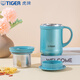 虎牌（TIGER）保溫杯家用辦公泡茶杯帶不銹鋼茶濾網(wǎng)茶水分離茶漏CWM-A035 350ml 高光銀藍AM350ml