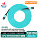瑞暢捷康MPO光纖跳線數(shù)據(jù)中心QSFP模塊連接線40G萬兆多模OM3-150集束光纜母頭UPC端面機(jī)房網(wǎng)吧主干光纜 MPO-MPO 40G多模8芯OM3 1米