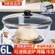麥?zhǔn)嫣氐聡吲鸸璨ＡШ兔媾枞嗝媾杓矣檬称芳?jí)加厚深帶蓋活面發(fā)面烘焙碗 德國高硼硅玻璃和面盆+玻璃蓋