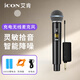 艾肯WM2.1一拖一無線麥克風(fēng) 可充電主播戶外唱歌會(huì)儀主持KTV喊麥動(dòng)圈話筒直播設(shè)備 