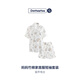 DOMIAMIA媽媽家居服空調(diào)房月子服紗布夏季款產(chǎn)后寬松大碼家居服純棉哺乳服 夏季款家居服【套裝】-留聲電臺 M碼【推薦160-165cm】