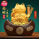 匠驢招財(cái)進(jìn)寶招財(cái)貓擺件聚財(cái)存錢(qián)罐店鋪前臺(tái)收銀臺(tái)開(kāi)業(yè)禮物辦公室裝飾 大號(hào)招財(cái)進(jìn)寶 長(zhǎng)33寬24高33厘米
