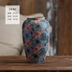 景德鎮新中式花瓶陶瓷擺件客廳插花粗陶復古陶罐花盆干花花瓶花器 中號